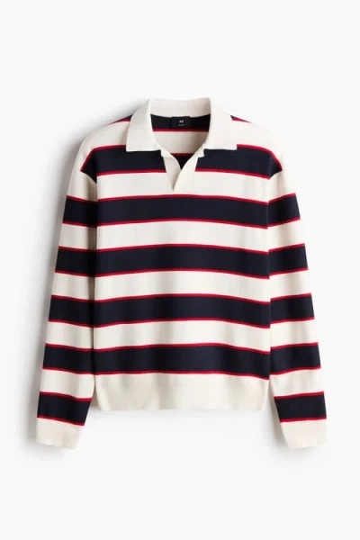 H&m Relaxed Fit Polo Shirt In Multi