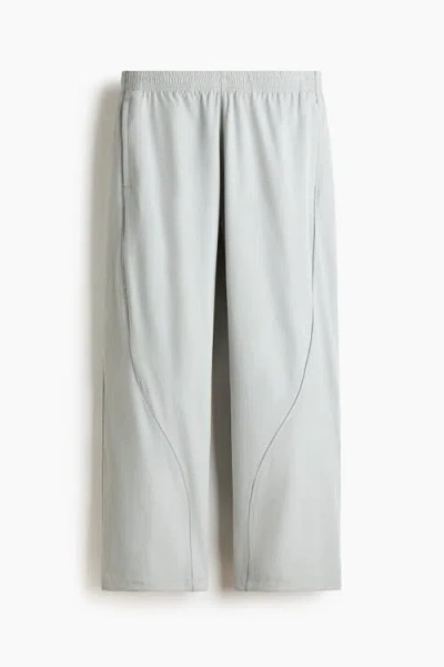 H&m Relaxed Fit Track Pants In Gray
