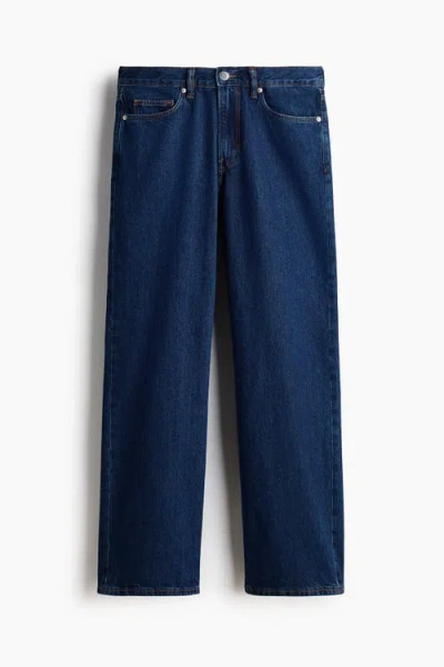 H&m Relaxed Jeans In Blue