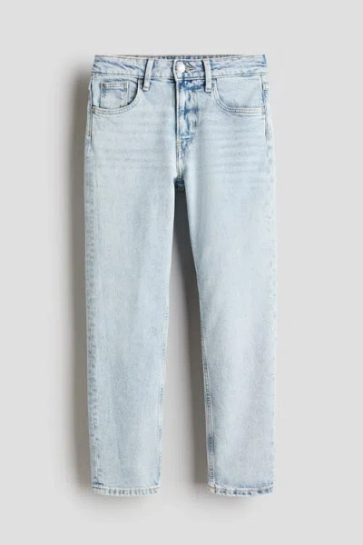H&m Kids'  Relaxed Tapered Fit Jeans In Blue