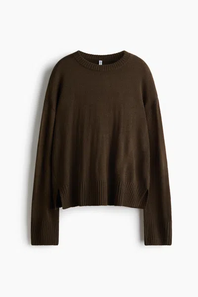 H&m Relaxed-fit Sweater In Green