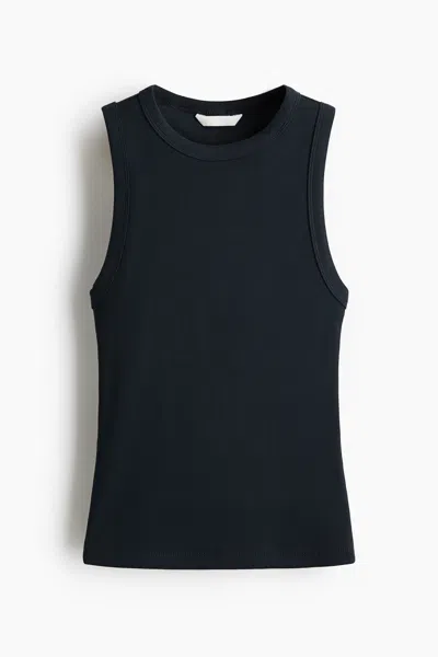 H&m Ribbed Tank Top In Multi