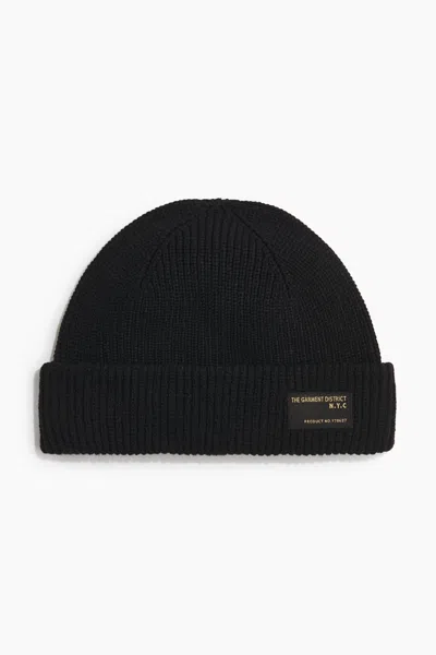 H&m Rib-knit Beanie In Orange