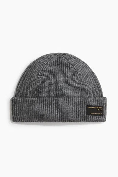 H&m Rib-knit Beanie In Yellow