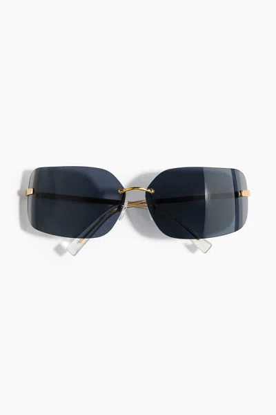 H&m Rimless Sunglasses In Gold-colored