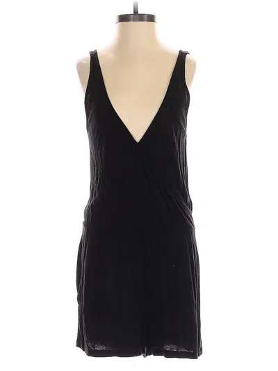 Pre-owned H&m Romper In Black