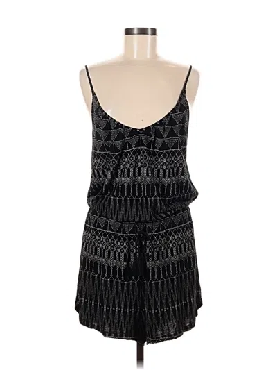 Pre-owned H&m Romper In Black