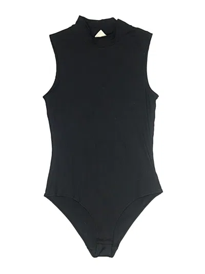 Pre-owned H&m Romper In Black