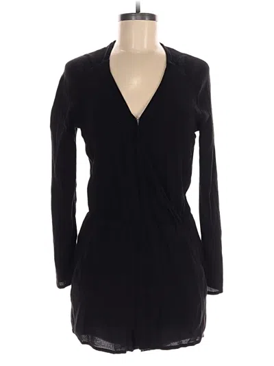 Pre-owned H&m Romper In Black