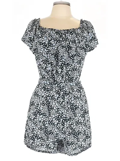 Pre-owned H&m Romper In Blue