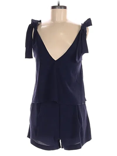 Pre-owned H&m Romper In Blue