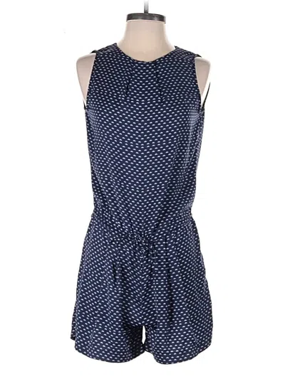 Pre-owned H&m Romper In Blue