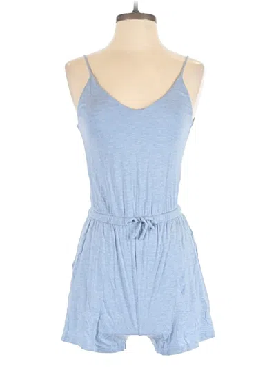Pre-owned H&m Romper In Blue