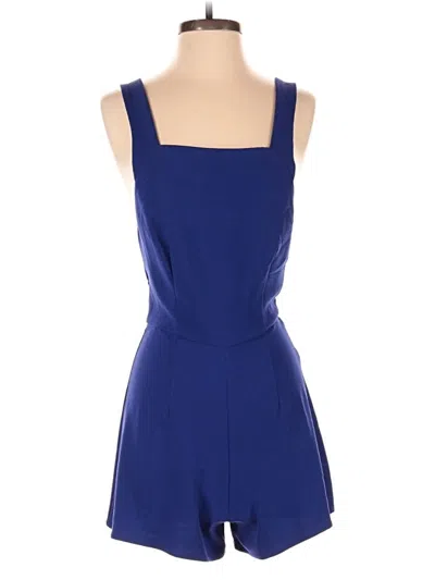 Pre-owned H&m Romper In Blue