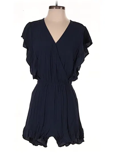 Pre-owned H&m Romper In Blue
