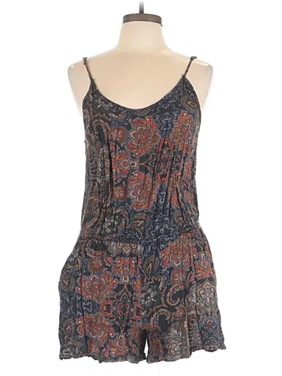 Pre-owned H&m Romper In Blue