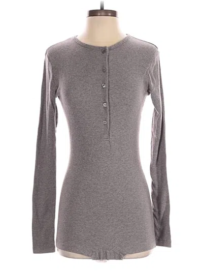 Pre-owned H&m Romper In Gray