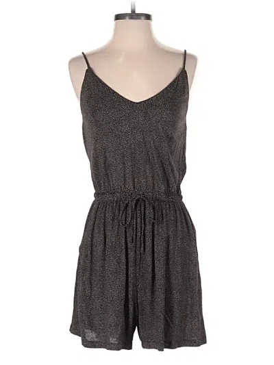 Pre-owned H&m Romper In Gray