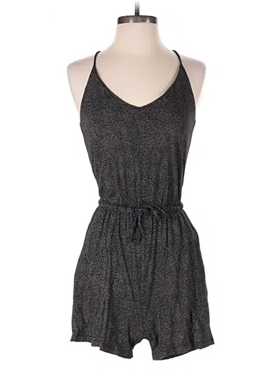 Pre-owned H&m Romper In Gray