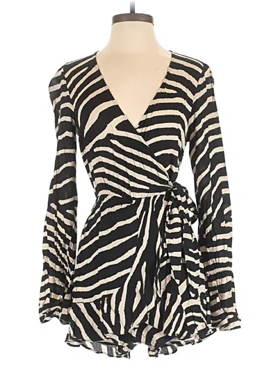 Pre-owned H&m Romper In Ivory