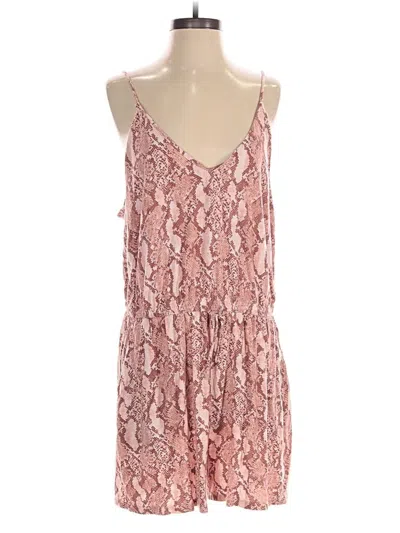 Pre-owned H&m Romper In Pink