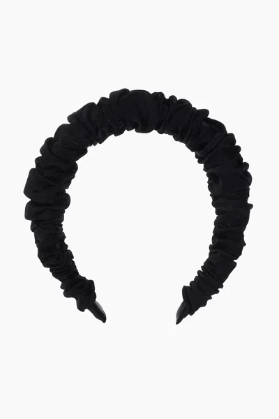 H&m Ruffled Beauty Headband In Black