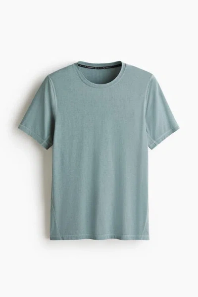 H&m Running T-shirt With Drymove In Multi