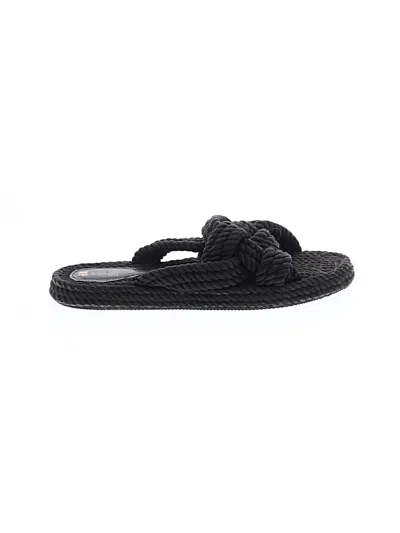 Pre-owned H&m Sandals In Black