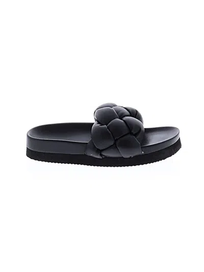 Pre-owned H&m Sandals In Black