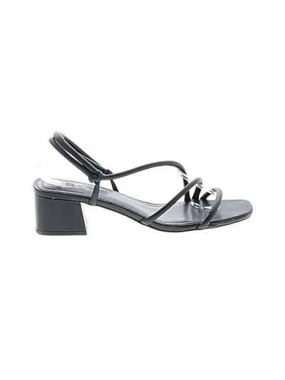 Pre-owned H&m Sandals In Black