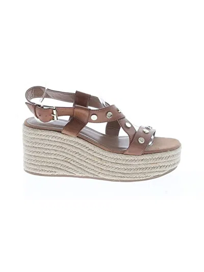 Pre-owned H&m Sandals In Brown