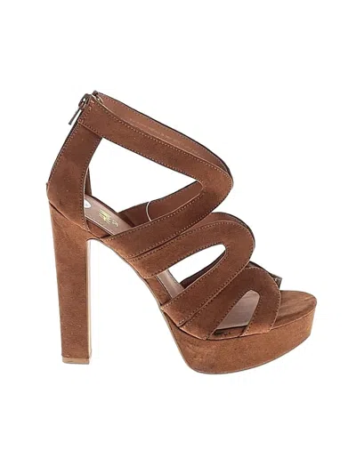 Pre-owned H&m Sandals In Brown