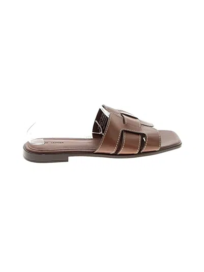 Pre-owned H&m Sandals In Brown