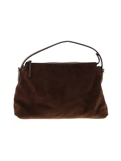 Pre-owned H&m Satchel In Brown