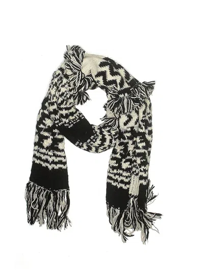Pre-owned H&m Scarf In Black