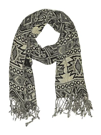 Pre-owned H&m Scarf In Black