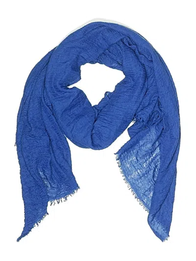 Pre-owned H&m Scarf In Blue
