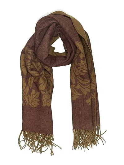 Pre-owned H&m Scarf In Brown