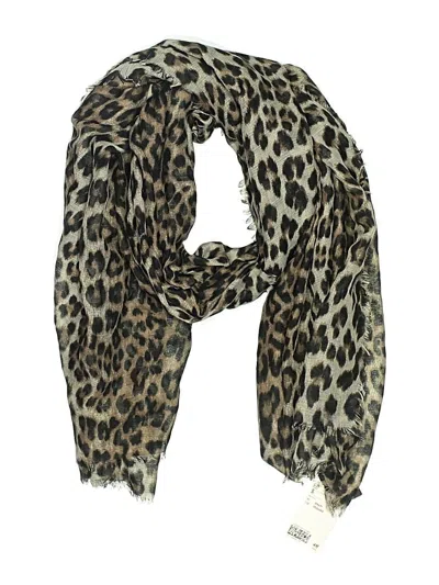 Pre-owned H&m Scarf In Brown