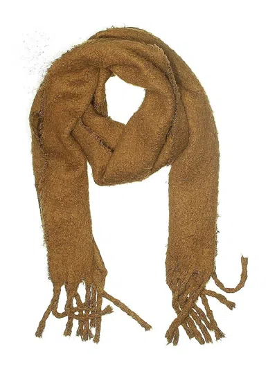 Pre-owned H&m Scarf In Brown