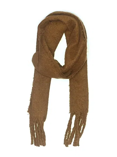 Pre-owned H&m Scarf In Brown