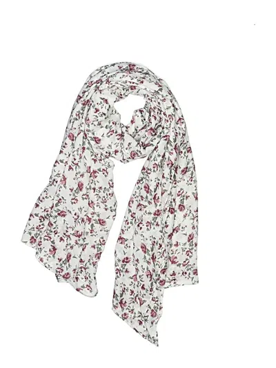 Pre-owned H&m Scarf In Burgundy