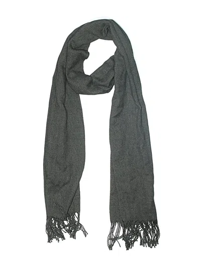 Pre-owned H&m Scarf In Gray