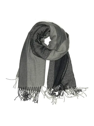 Pre-owned H&m Scarf In Gray