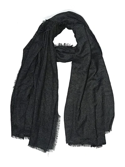 Pre-owned H&m Scarf In Gray