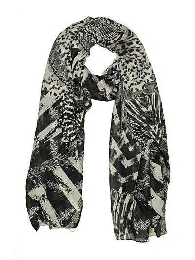 Pre-owned H&m Scarf In Gray
