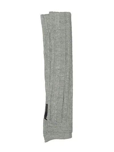 Pre-owned H&m Scarf In Gray