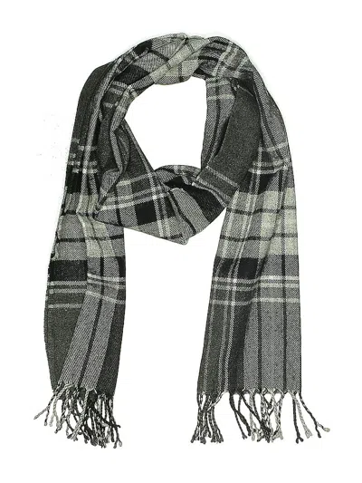 Pre-owned H&m Scarf In Gray
