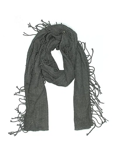 Pre-owned H&m Scarf In Gray