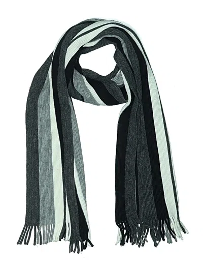 Pre-owned H&m Scarf In Gray